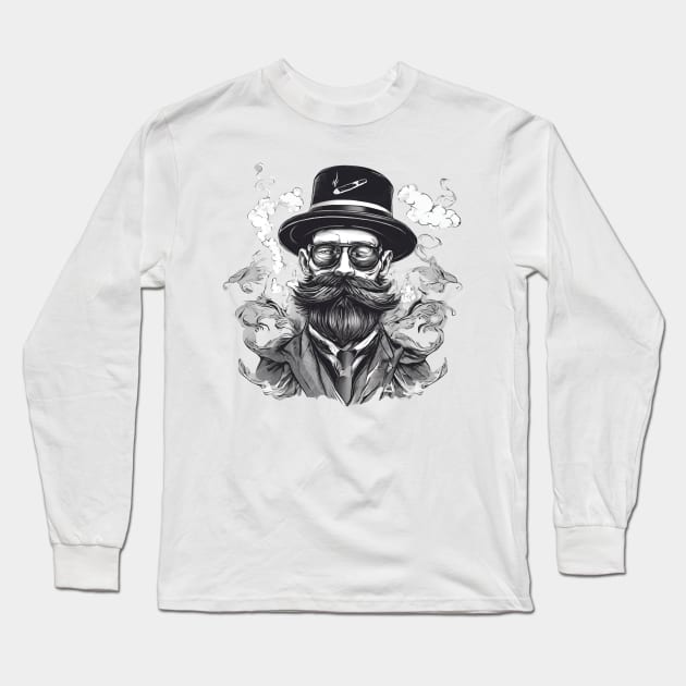 heavy smokers Long Sleeve T-Shirt by dodolanlaku